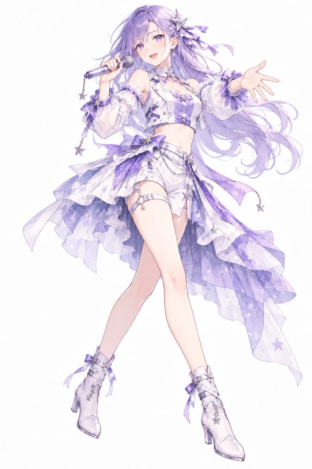 夢の伴走者を表すアイドルのイラスト