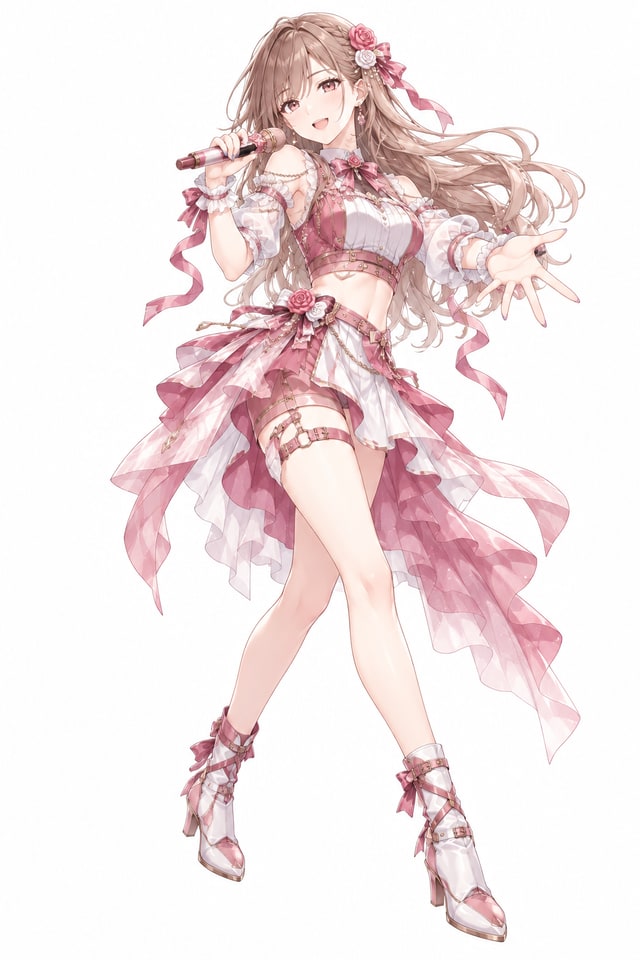 ときめき収集家を表すアイドルのイラスト