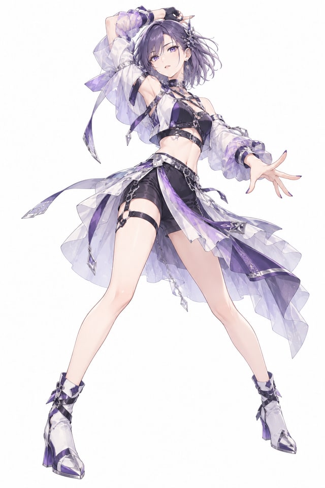 新世界の開拓者を表すアイドルのイラスト